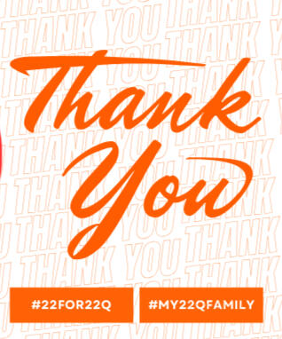 My22qFamily.org Thank You